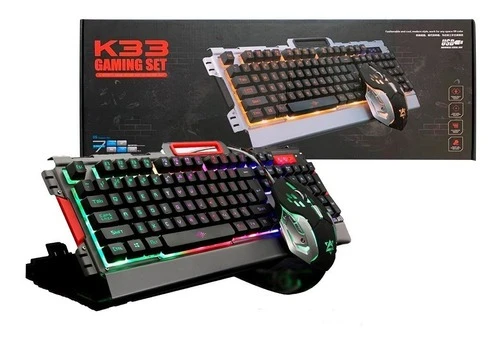 Teclado + mouse gamer K33