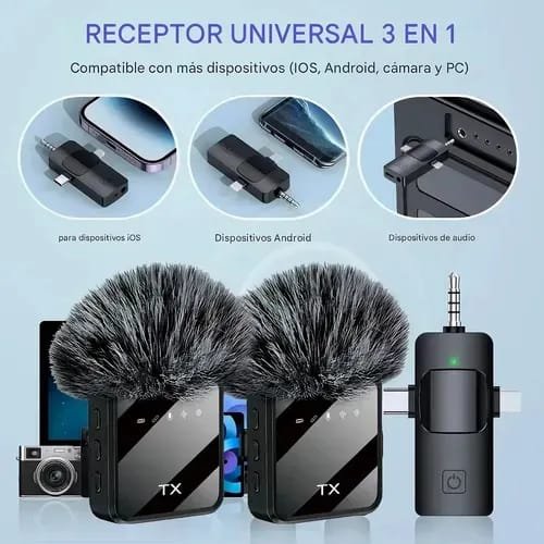 Micrófono inalámbrico Pelusa Micrófono inalámbrico Pelusa