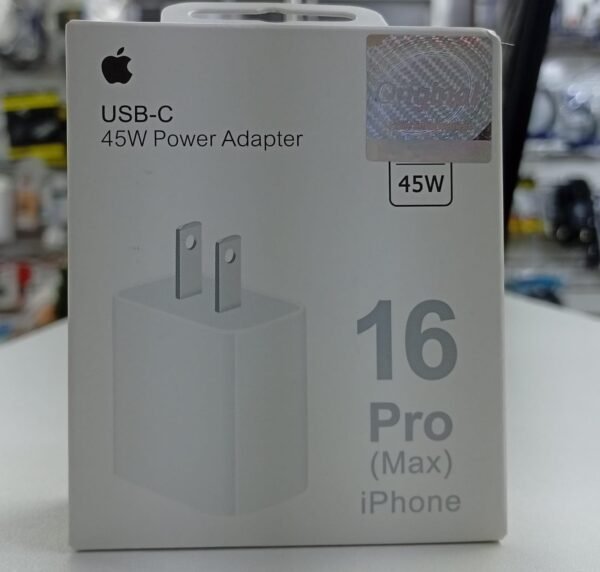 Cubo de carga rápida USB-C 45w