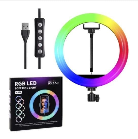 Aro de luz RGB LED MJ26