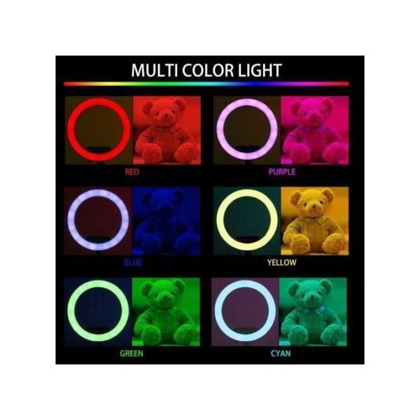 Aro de luz led 3D-33 Aro de luz RGB LED 3D-33