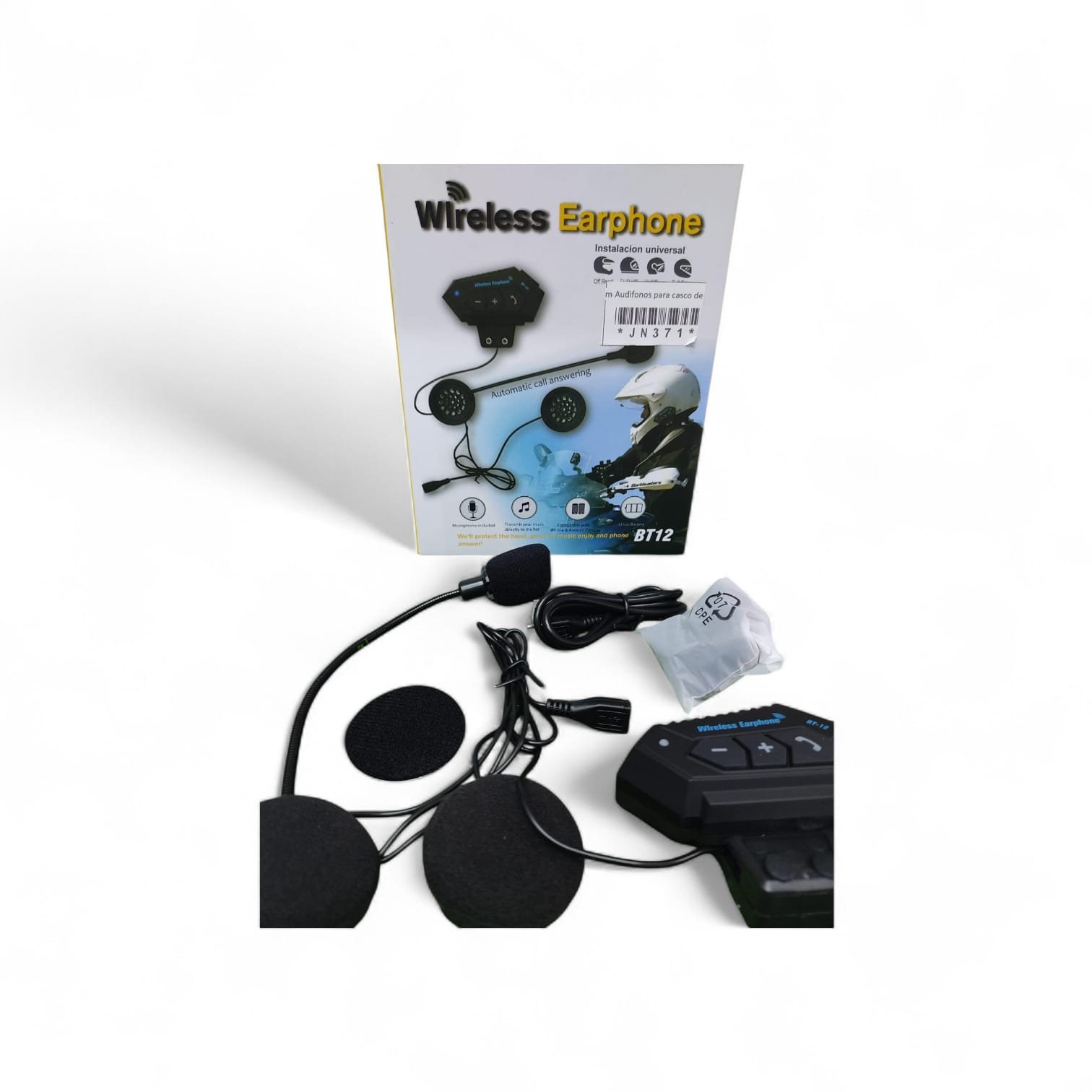 Auriculares de casco para moto