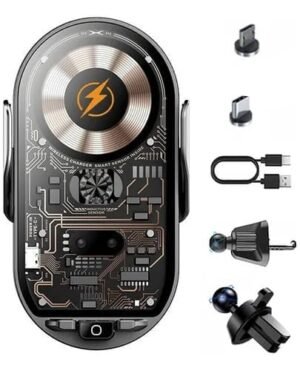 Soporte de auto magnético con carga inalámbrica