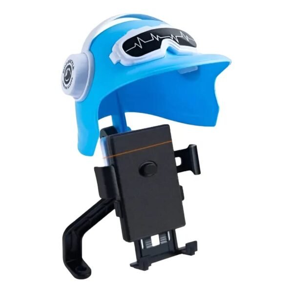 Soporte de celular para moto con casco