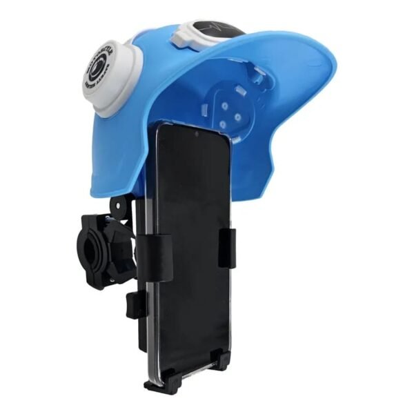 Soporte de celular para moto con casco