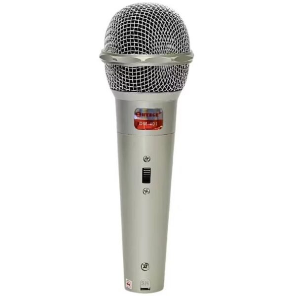 Micrófono de mano con cable