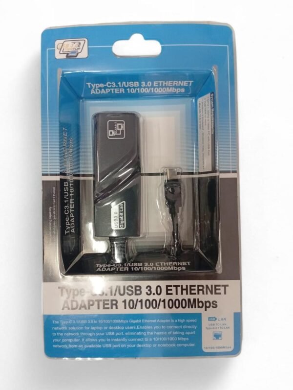 Adaptador de red tipo C 2.0 a RJ45