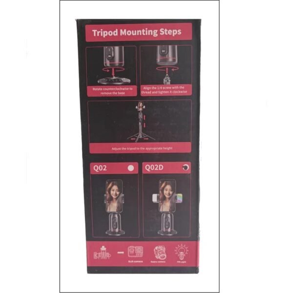 Selfie Stick 360° auto face