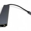 Adaptador tipo C 8 en 1
