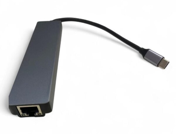 Adaptador tipo C 8 en 1