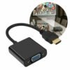 Adaptador HDMI a VGA Adaptador HDMI a VGA ➕ audio