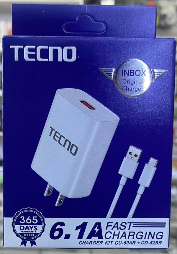 Cargador Tecno de 45w