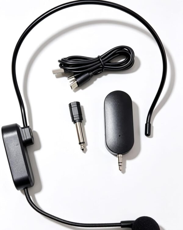 Microfono inalámbrico recargable diadema