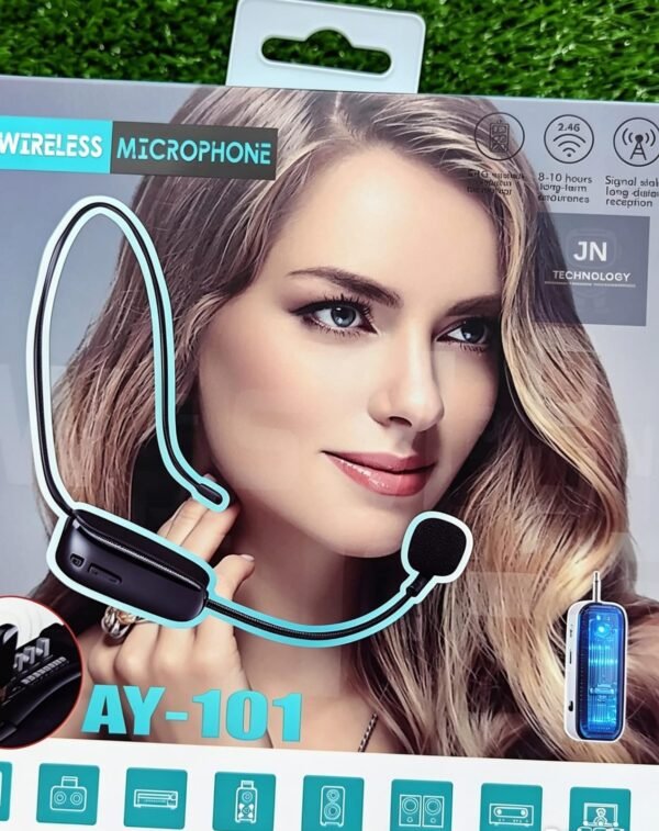 Microfono inalámbrico recargable diadema