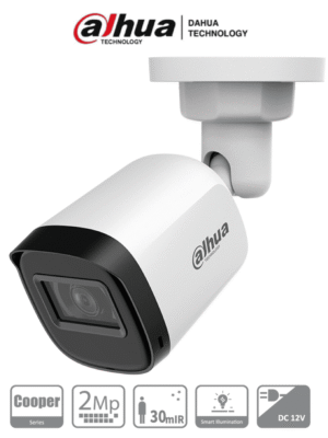 CAMARA HDCVI COOPER TUBO 2MP PLASTICA
