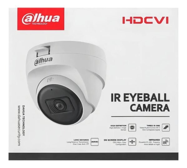 Camara domo dahua 2mpx - JN Technology CAMARA HDCVI COOPER DOMO 2MP PLASTICA
