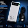 Batería para Router + cable USB a DC