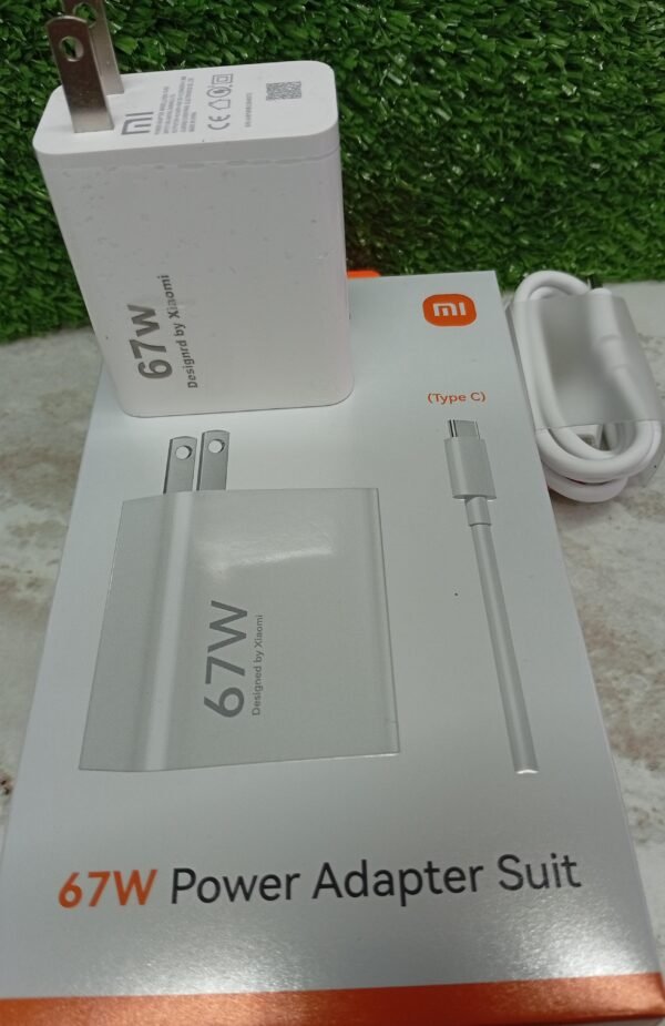 Cargador carga rápida Xiaomi 67w