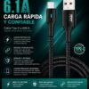 Cable de carga tipo C 1METRO