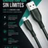 Cable v8 Cable v8 de 2 metros