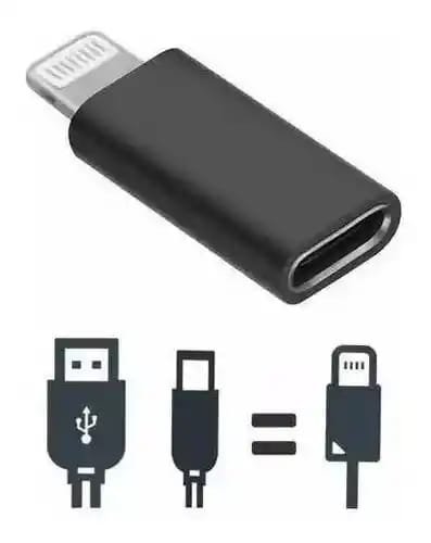 Adaptador OTG Tipo Lightning a Tipo C