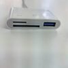 Adaptador lightning Adaptador OTG iPhone tipo Lightning 3 en 1