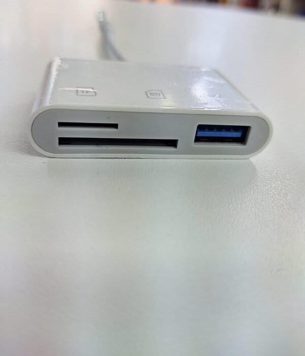Adaptador lightning Adaptador OTG iPhone tipo Lightning 3 en 1