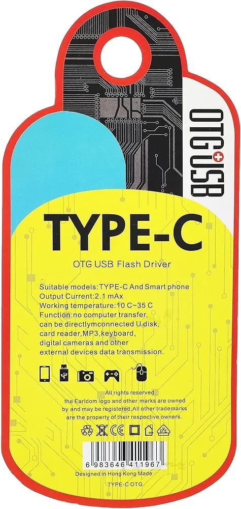 Adaptador OTG Tipo C a USB