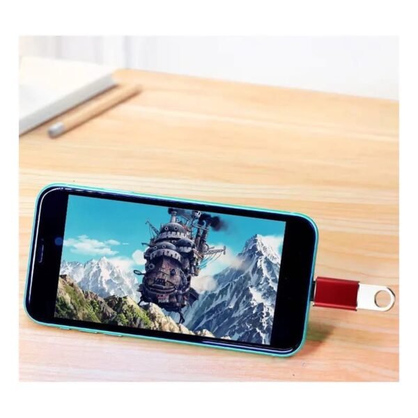 Adaptador OTG Lightning a USB