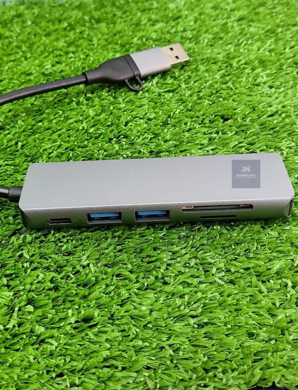 Adaptador 6 en 1 tipo-C