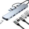 Adaptador 7 en 1 tipo-C