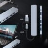 Adaptador 7 en 1 tipo-C