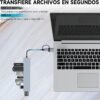 Adaptador 7 en 1 tipo-C