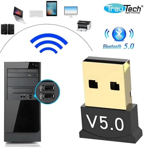USB Bluetooth USB Bluetooth 5.0 para computador