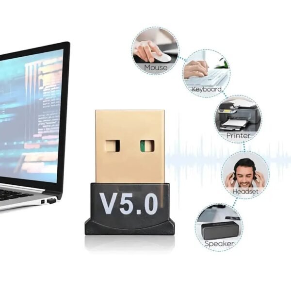 USB Bluetooth USB Bluetooth 5.0 para computador