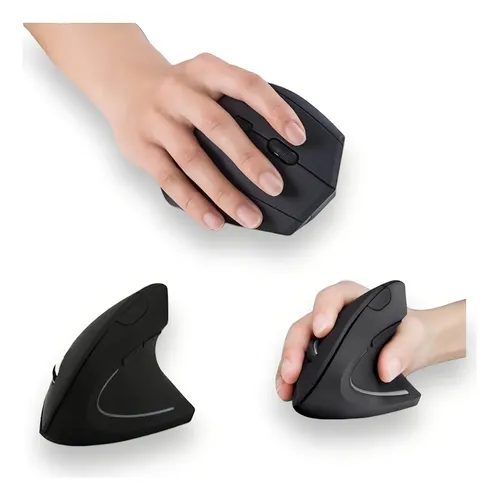 d5. Mouse ergonómico inalámbrico recargable D5