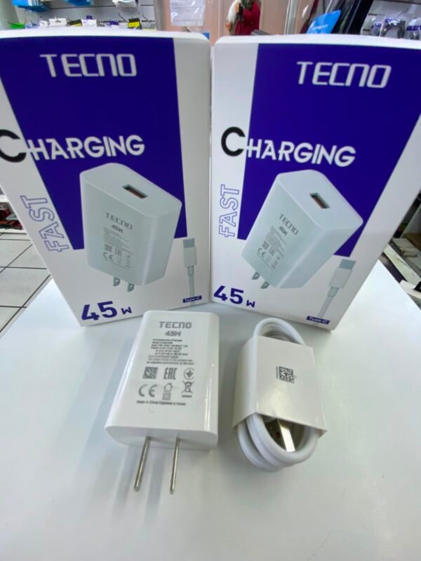 Cargador Tecno 45w