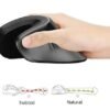 Mouse Ergonómico Inalámbrico D6