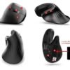 Mouse Ergonómico Inalámbrico D6