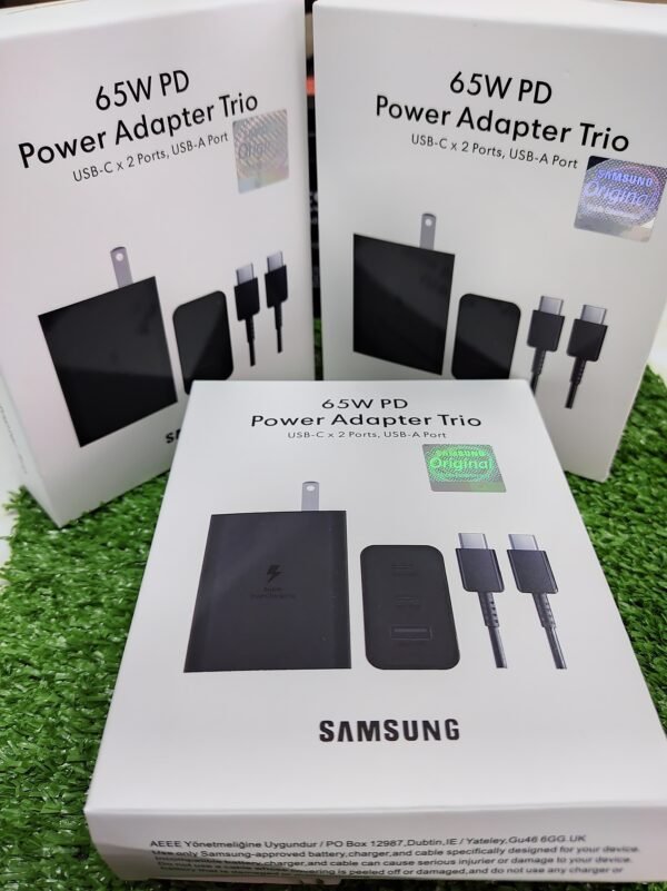 Cargador completo Samsung 65w tipo C
