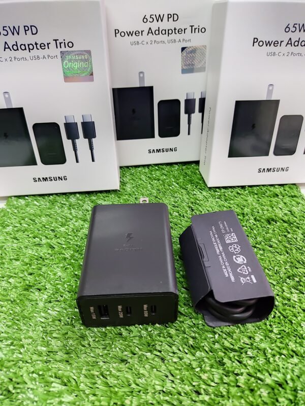 Cargador completo Samsung 65w tipo C