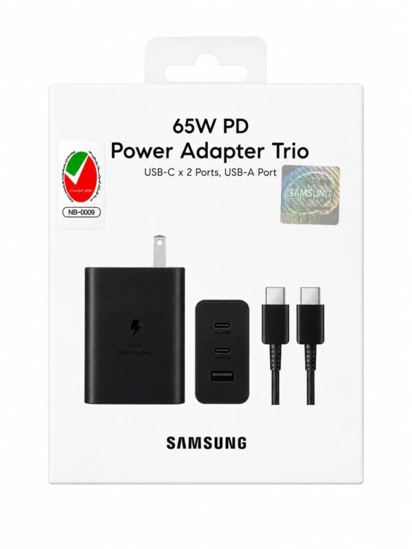 Cargador completo Samsung 65w tipo C