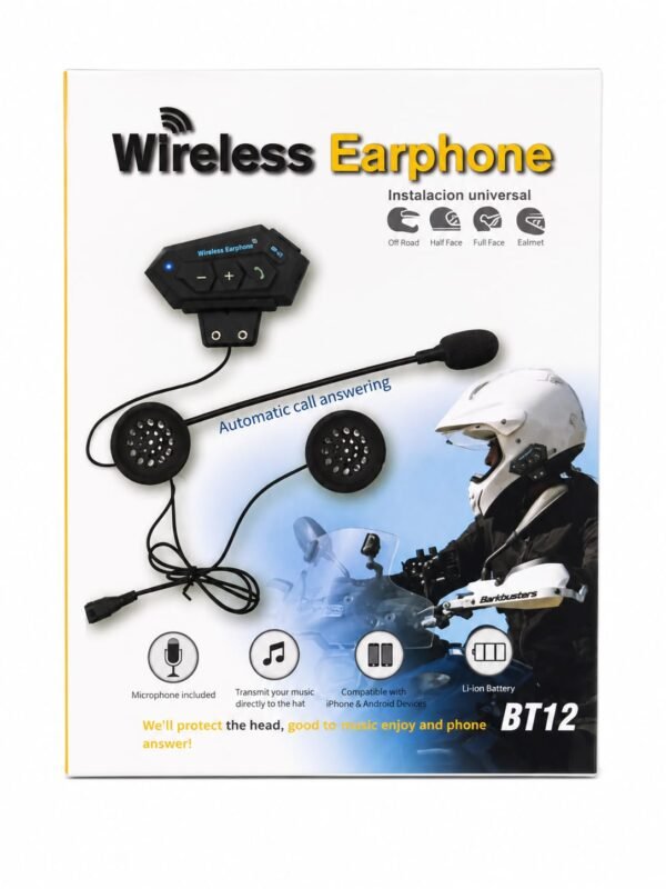Audifonos para casco BT12