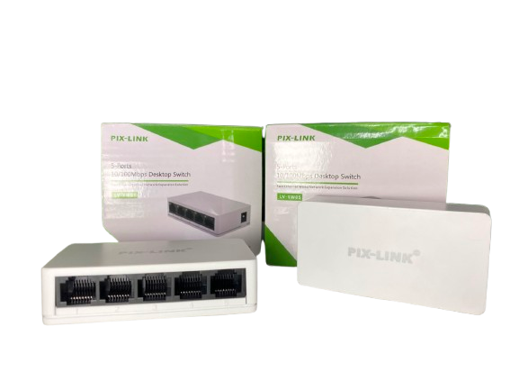 Switch de red 5 puertos jn222