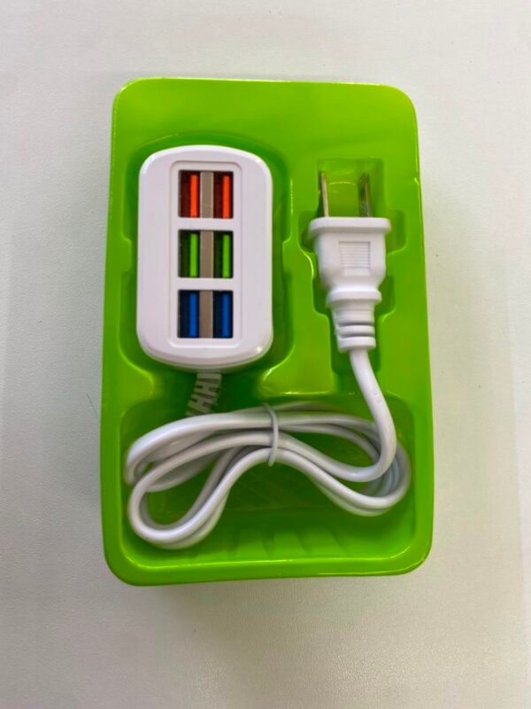 Multicargador de 6 puertos USB
