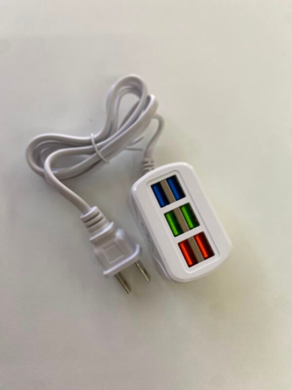 Multicargador de 6 puertos USB