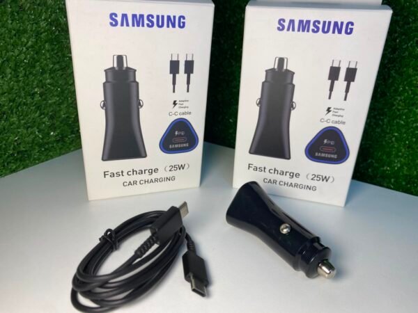 Cargador para auto Samsung 25w carga rápida tipo C JN Technology Cargador para auto Samsung 25w carga rápida tipo C jn498
