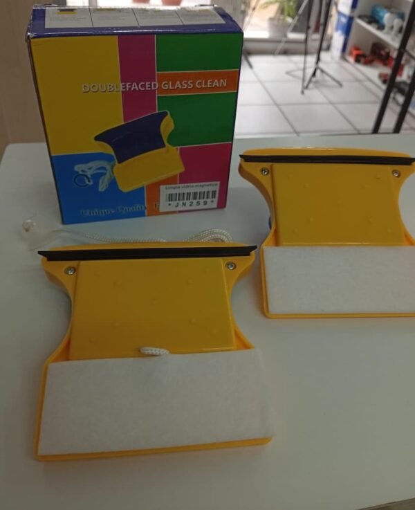 Limpia vidrios magnético doble lado jn259