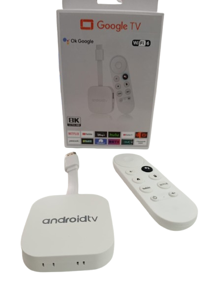 Google TV 8K Ultra HD/ Android TV con control por voz