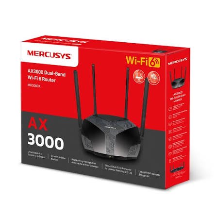 imagmnmnkn Router Mercusys AX3000